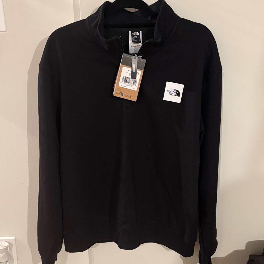 The North Face Black Quarter-Zip Sweatshirt